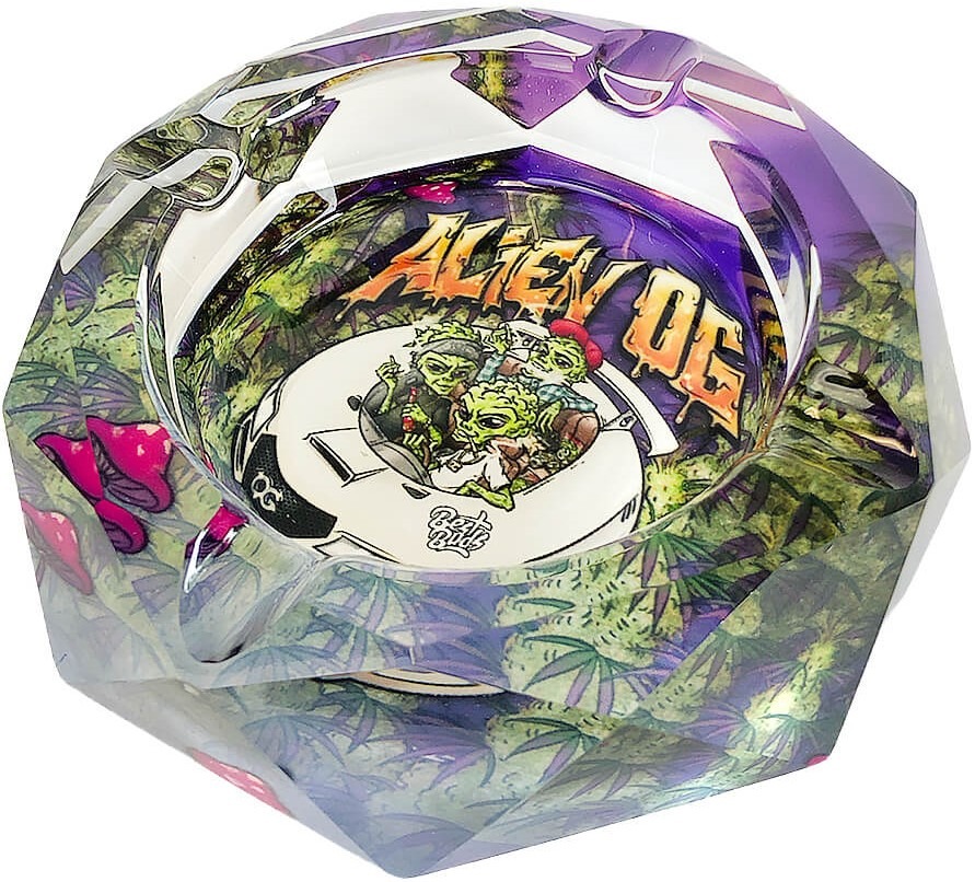 Best Buds - Kristallaschenbecher - Alien OG