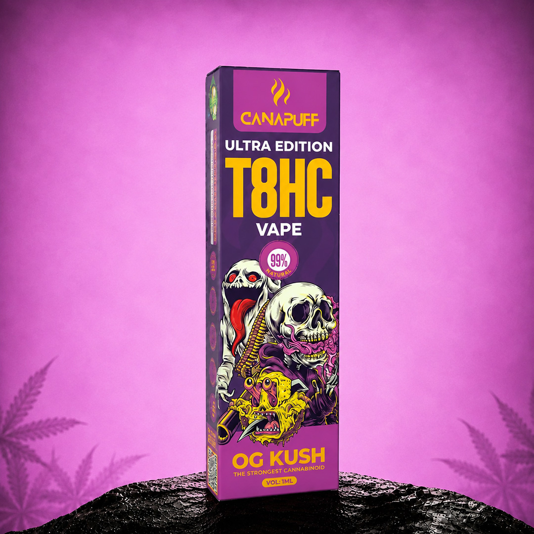 Canapuff T8HC Vape Ultra Edition OG Kush 1ml