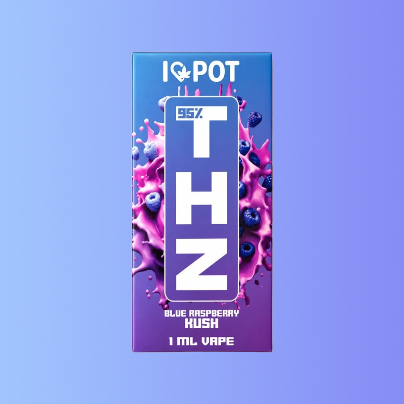 I Love Pot THZ Vape Blue Raspberry Kush 1ml