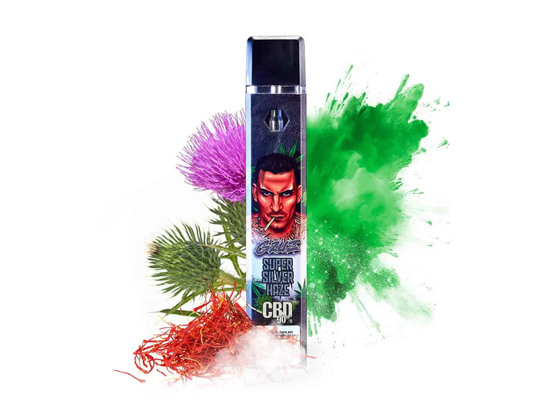GZUZ CBD Vape Super Silver Haze GZUZ CBD Vape Super Silver Haze