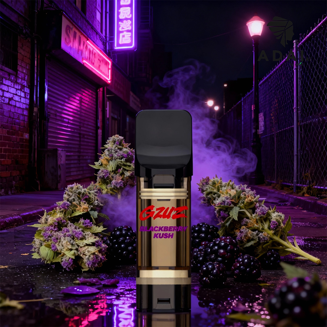 Gzuz H3 Superior Blend Pod - Blackberry Kush 1ml Gzuz H3 Superior Blend Pod - Blackberry Kush 1ml