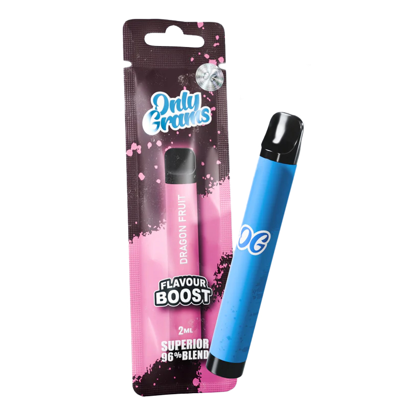 Only Grams Superior Blend Vape Flavour Boost Dragon Fruit 2ml