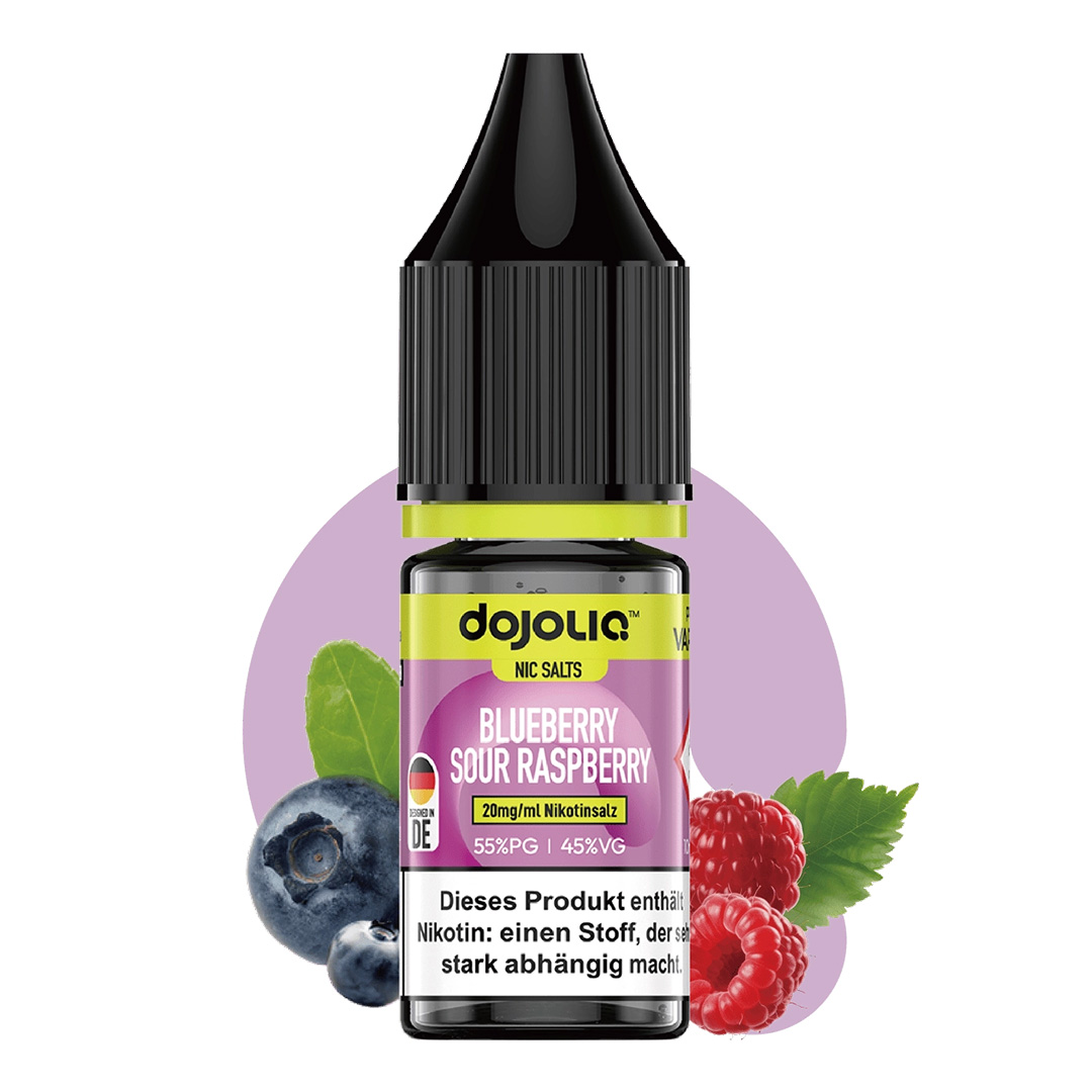 Dojoliq Nikotinsalz Liquid Blaubeere Saure Himbeere 10ml 20mg