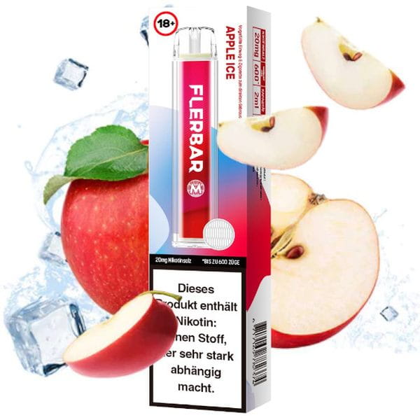 Flerbar_Apple_Ice Flerbar Vape Apple Ice