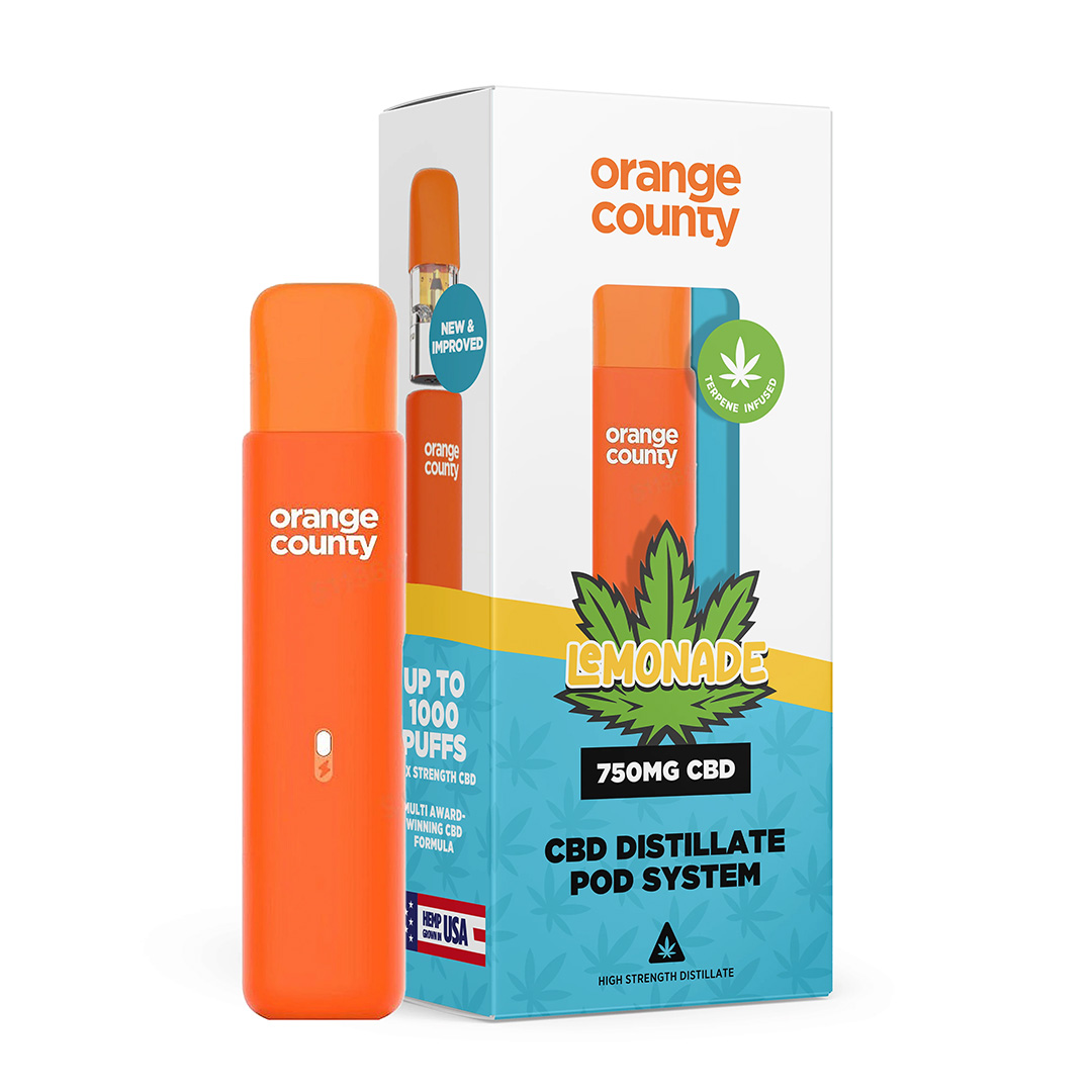 Orange County CBD - Lemonade Pod SET