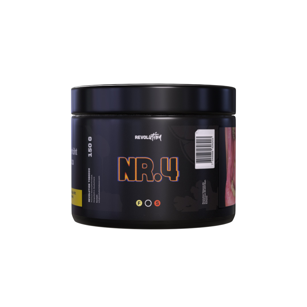 Revolution Shisha Tabak Nr. 4 150g
