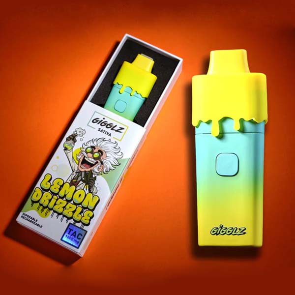 Gigglz TAC Vape - Lemon Drizzle 1ml