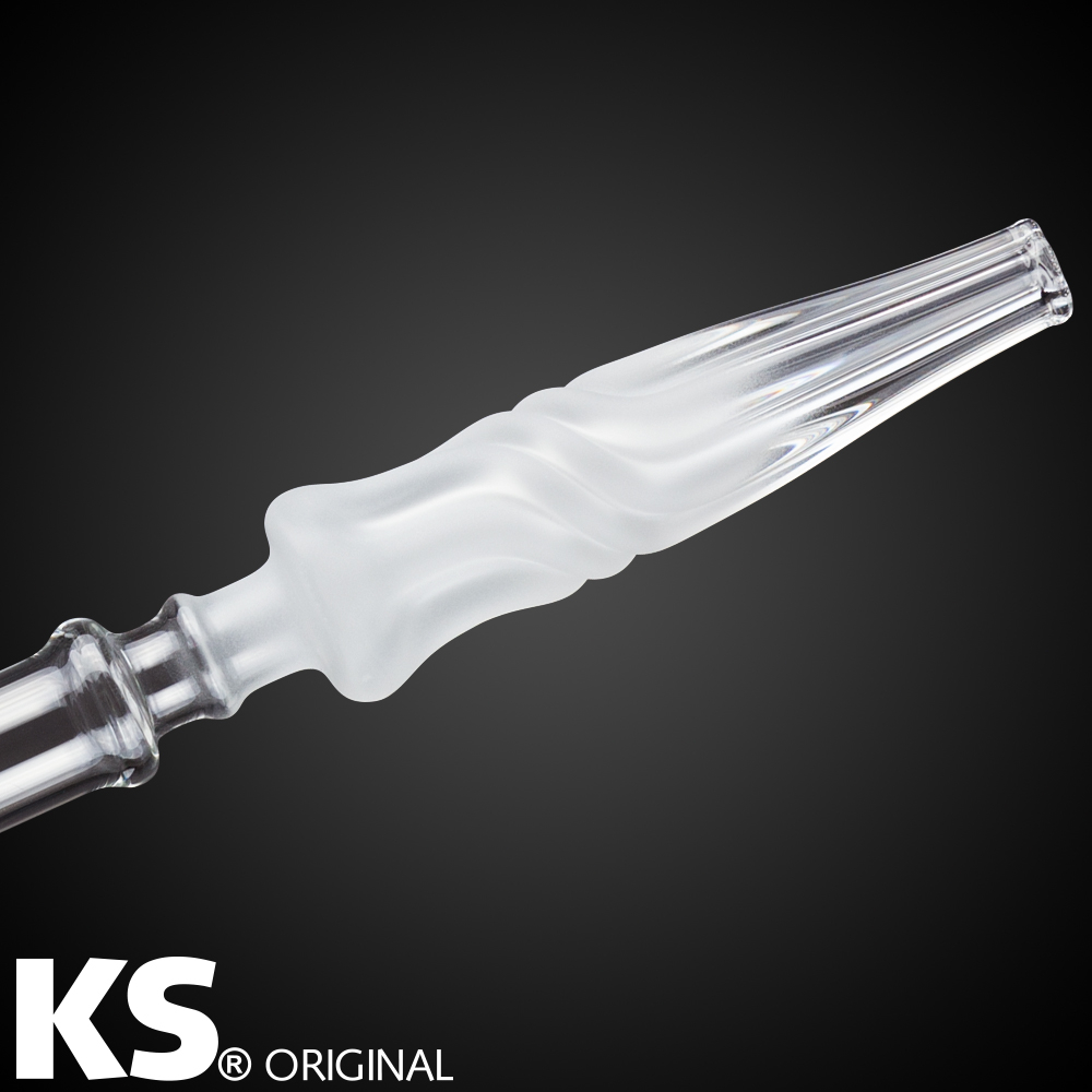 KS Glasmundstück Stardust Frosted Tip KS Glasmundstück Stardust Frosted Tip