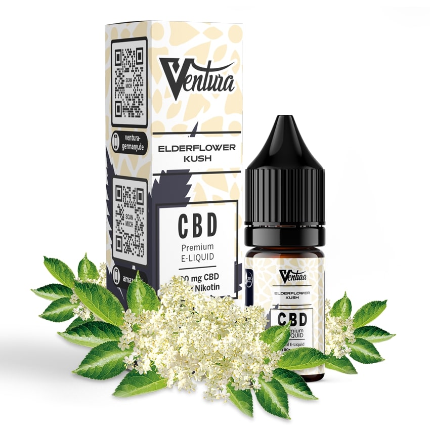 Ventura CBD Liquid Elderflower Kush 10ml 600mg Ventura CBD Liquid Elderflower Kush 10ml 600mg