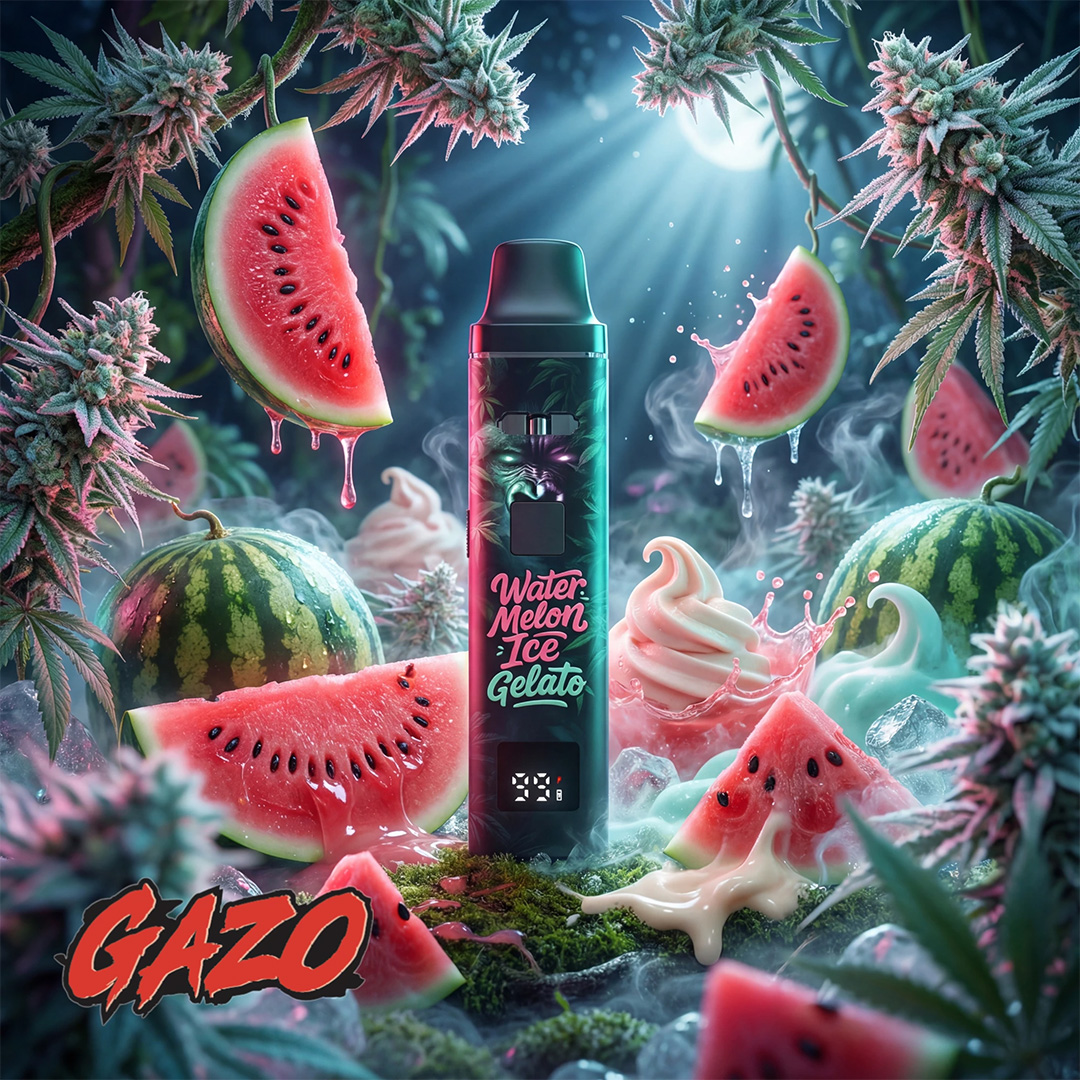 GZUZ - GAZO H3BTA Pro Vape - Watermelon Ice Gelato 1ml GZUZ - GAZO H3BTA Pro Vape - Watermelon Ice Gelato 1ml