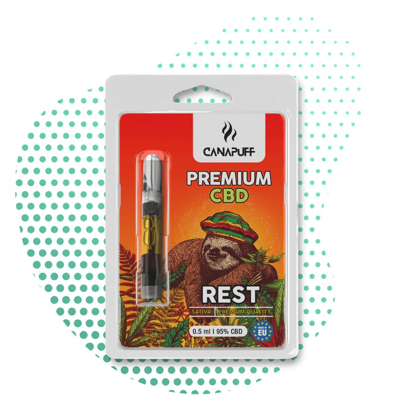 Canapuff CBD Vape Kartusche - Rest 0,5ml