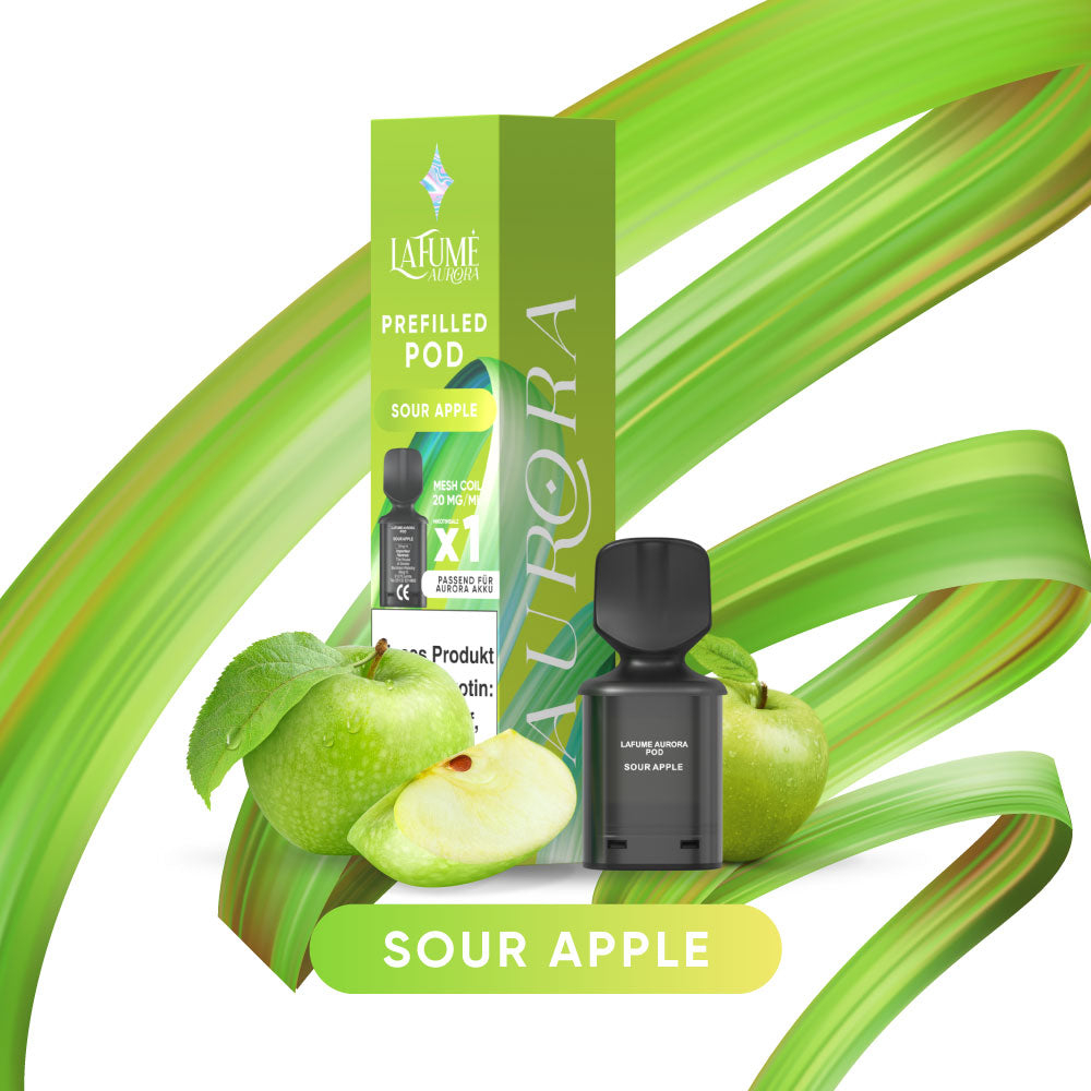 La Fume Aurora - Pod - Sour Apple 2% Nikotin