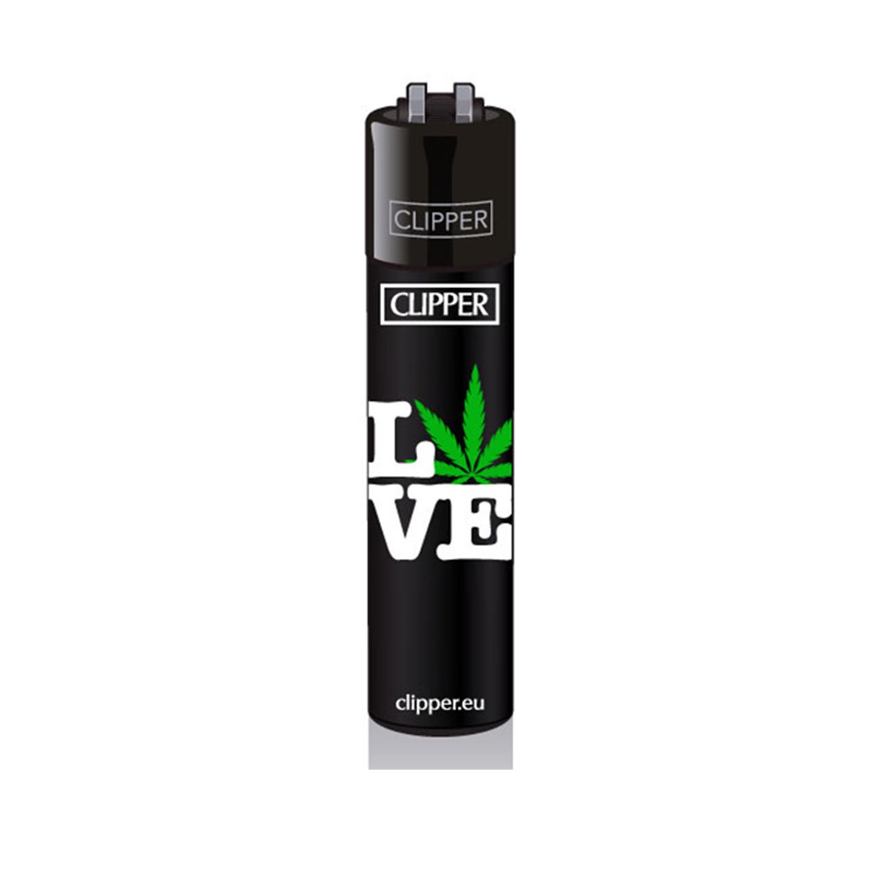 CLIPPER Feuerzeug - Weed Statements #15 Collection - Motiv Love