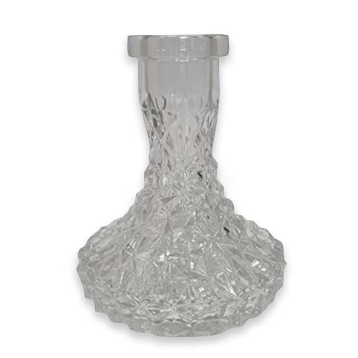 Vessel Glass Shisha Bowl Mini Crystal Transparent Vessel Glass Shisha Bowl Mini Crystal Transparent
