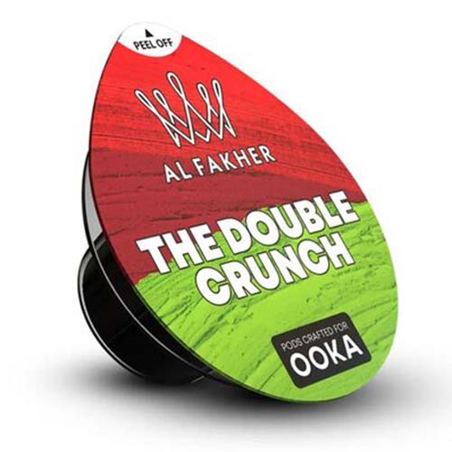 OOKA Al Fakher Shisha Tabak - The Double Crunch OOKA Pod