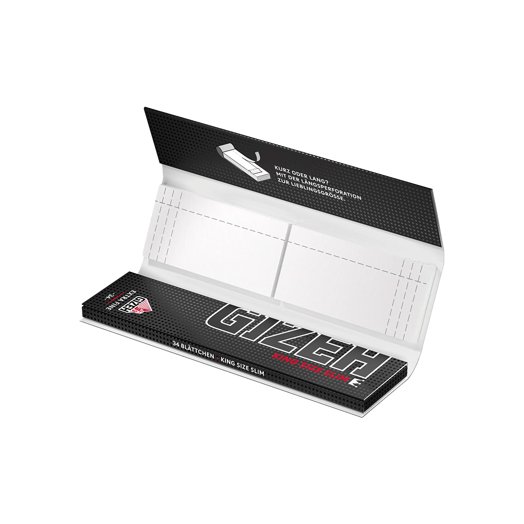 Gizeh Black King Size Slim Longpapers und Tips Gizeh Black King Size Slim Longpapers und Tips