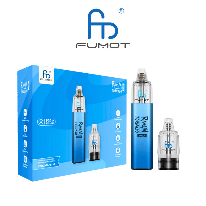 Fumot Randm Tornado Pro Kit Blue Fumot Randm Tornado Pro Kit Blue