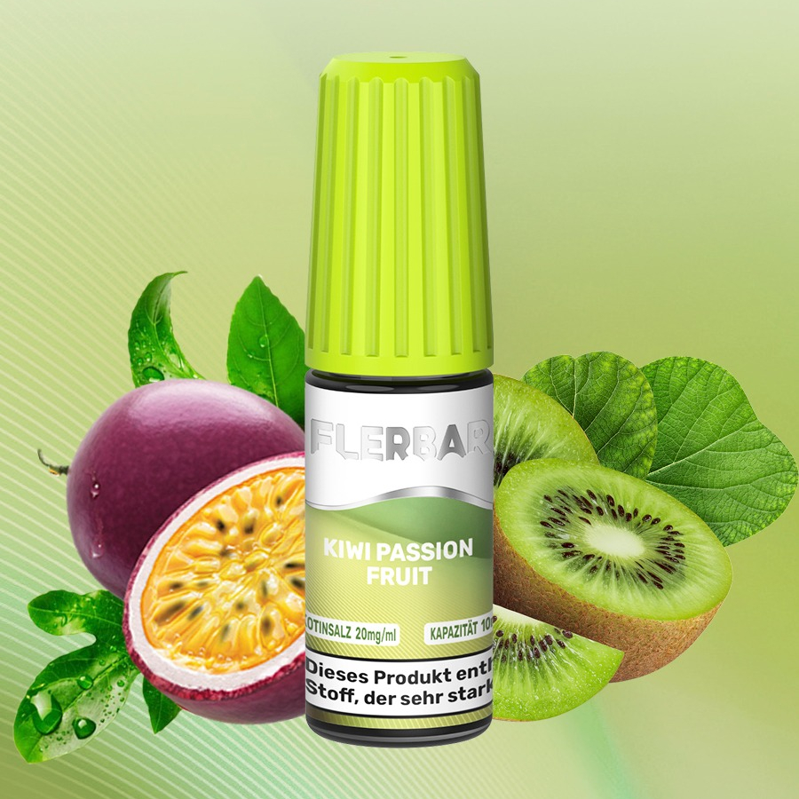 Flerbar - Kiwi Passionfruit Nikotinsalz Liquid 10ml | 20mg/ml