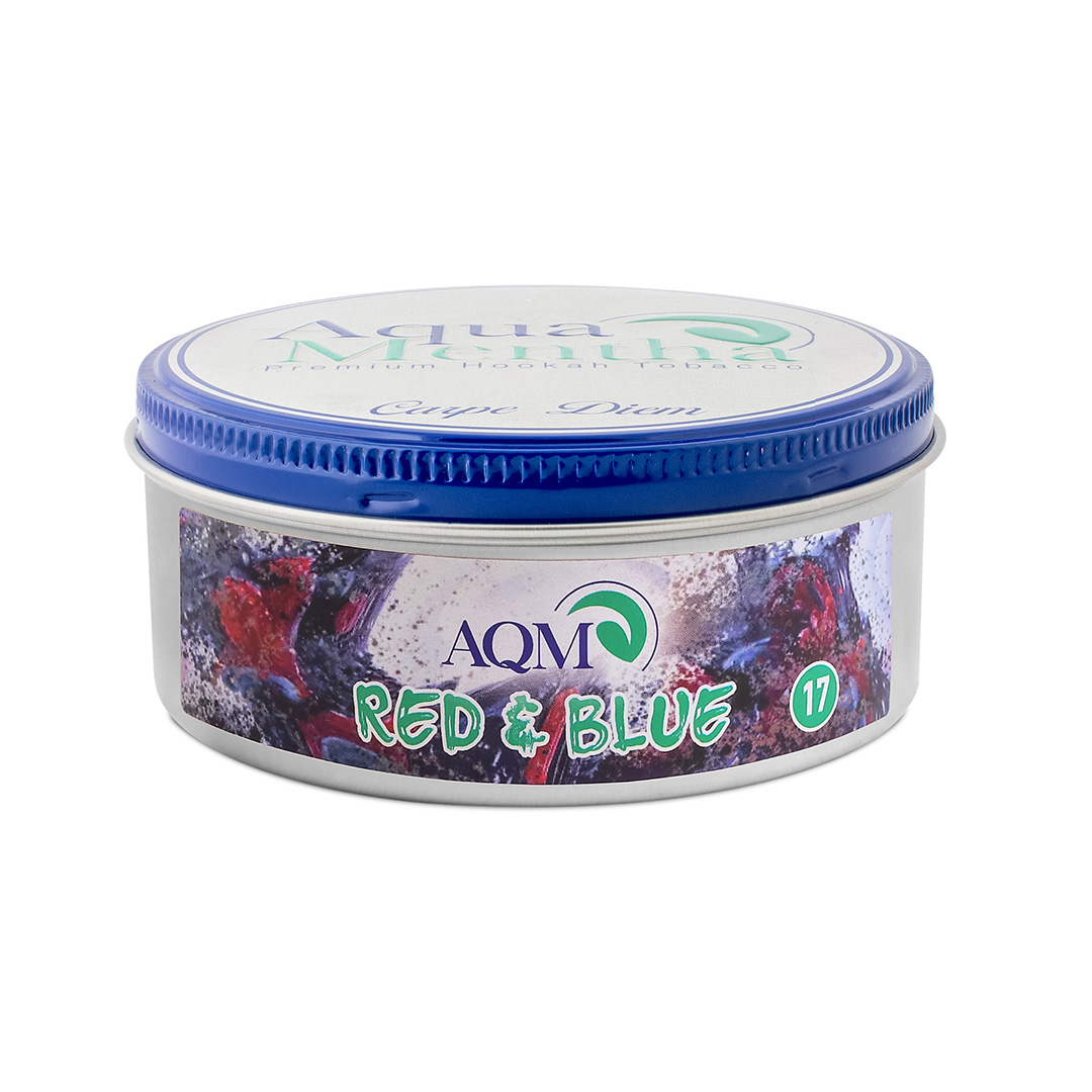 Aqua Mentha Shisha Tabak Red & Blue 200g