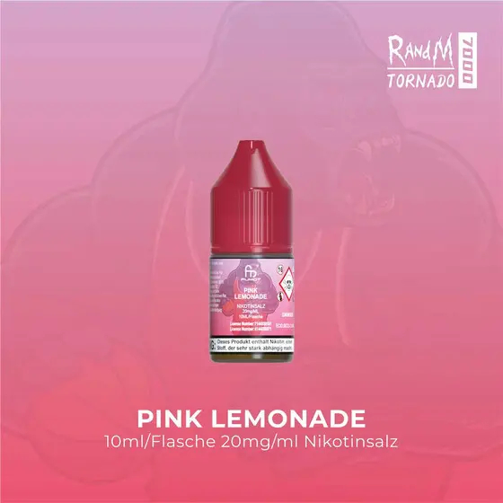 Randm Tornado Pink Lemonade Nic Salt Liquid 10ml 20mg