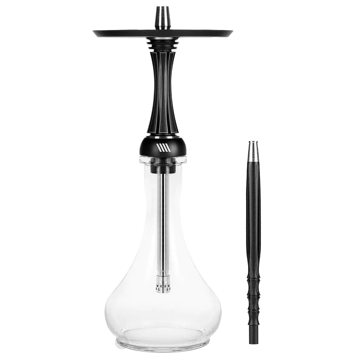Alpha Hookah Shisha Model X Reverse Black Matte
