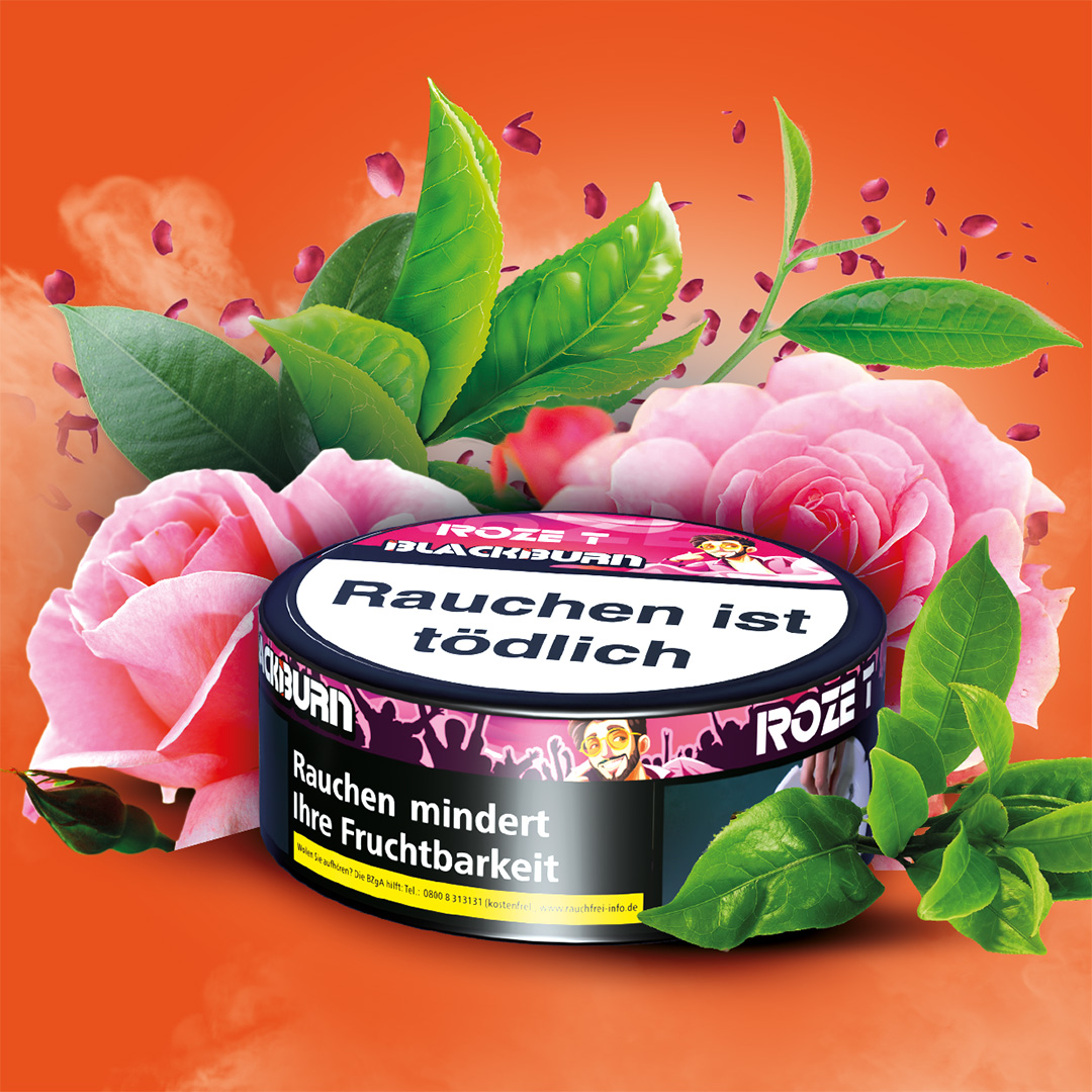 Blackburn - RoZe T 200g Shisha Tabak