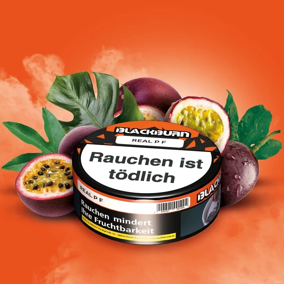 Blackburn Shisha Tabak Real P.F. 100g Blackburn Shisha Tabak Real P.F. 100g