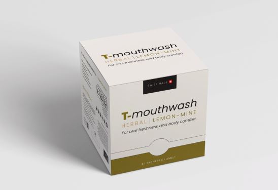 T-Mouthwash Herbal - Lemon Mint (TMW) 25ml