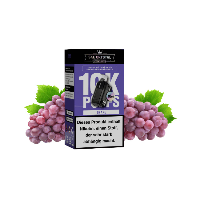 SKE Crystal Edge 10K Pod Grape 10ml SKE Crystal Edge 10K Pod Grape 10ml
