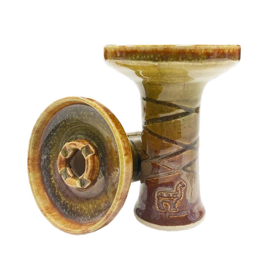 Alpaca Bowl - Rook Phunnel Green Gray Capo