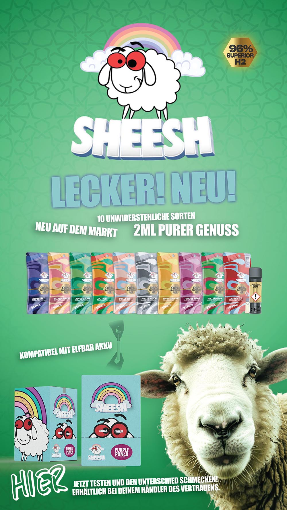 Sheesh Banner zur Sheesh Kategorie Sheesh Banner zur Sheesh Kategorie