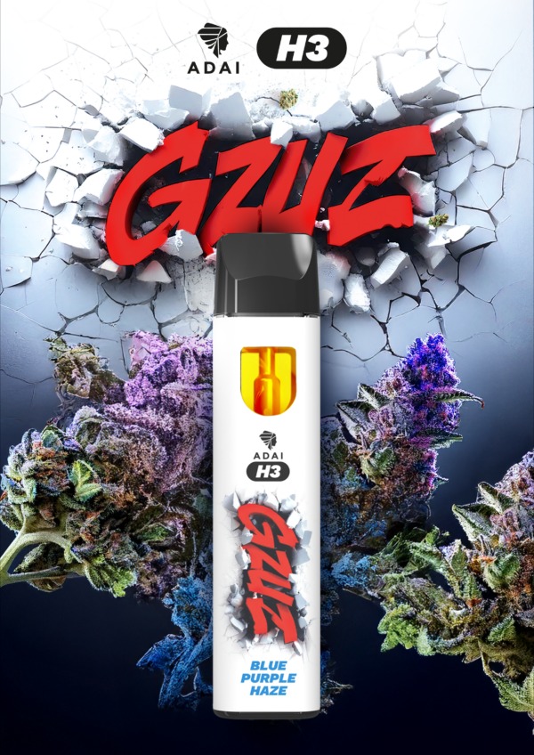 Gzuz H3 Superior Blend Vape V2 - Blue Purple Haze 1ml