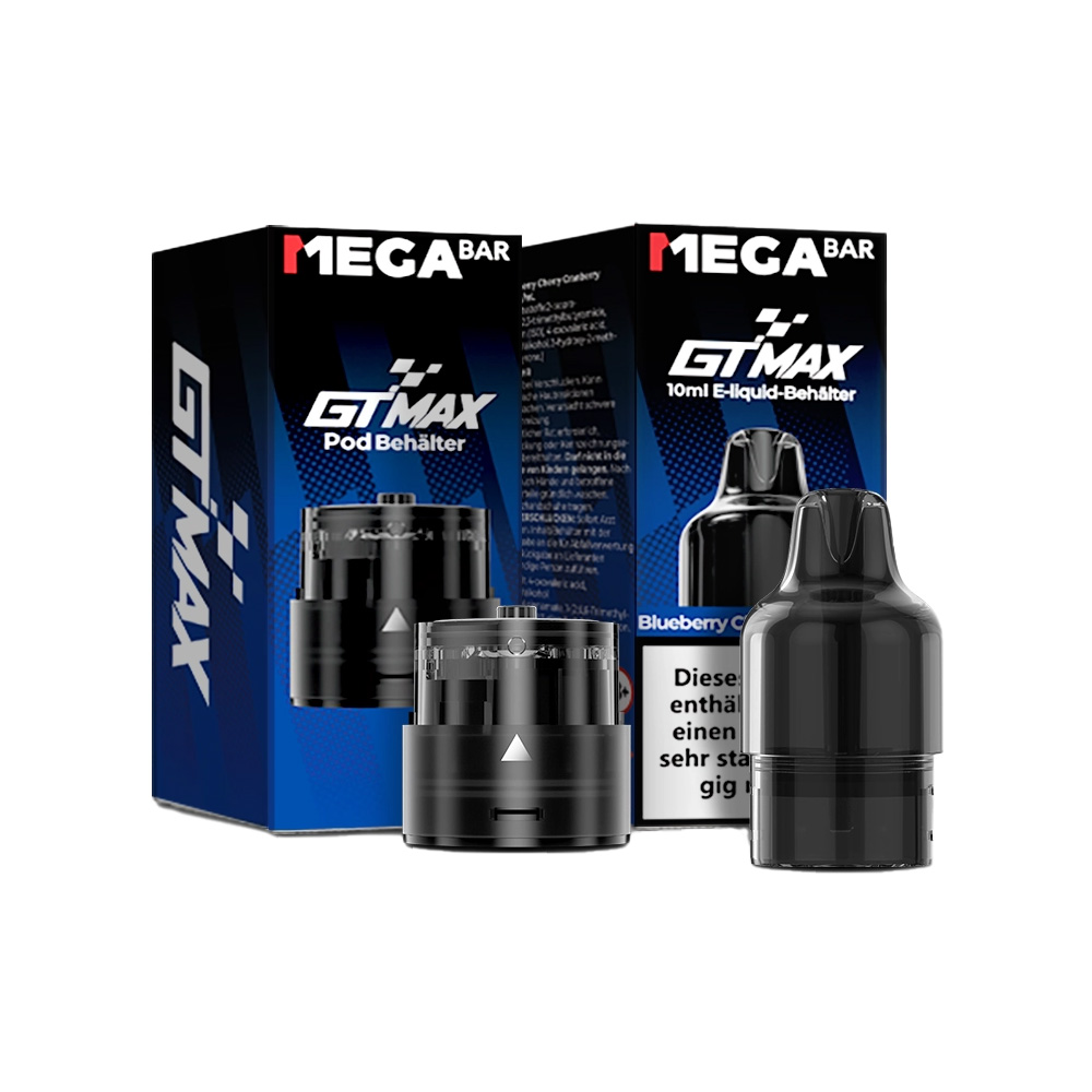 MegaBar GT Max Pod Blueberry Cherry Cranberry 10ml MegaBar GT Max Pod Blueberry Cherry Cranberry 10ml