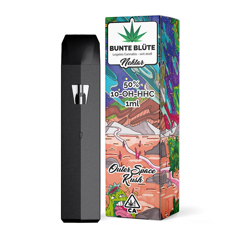 Bunte Blüte 10-OH-HHC Vape Outer Space Kush Bunte Blüte 10-OH-HHC Vape Outer Space Kush