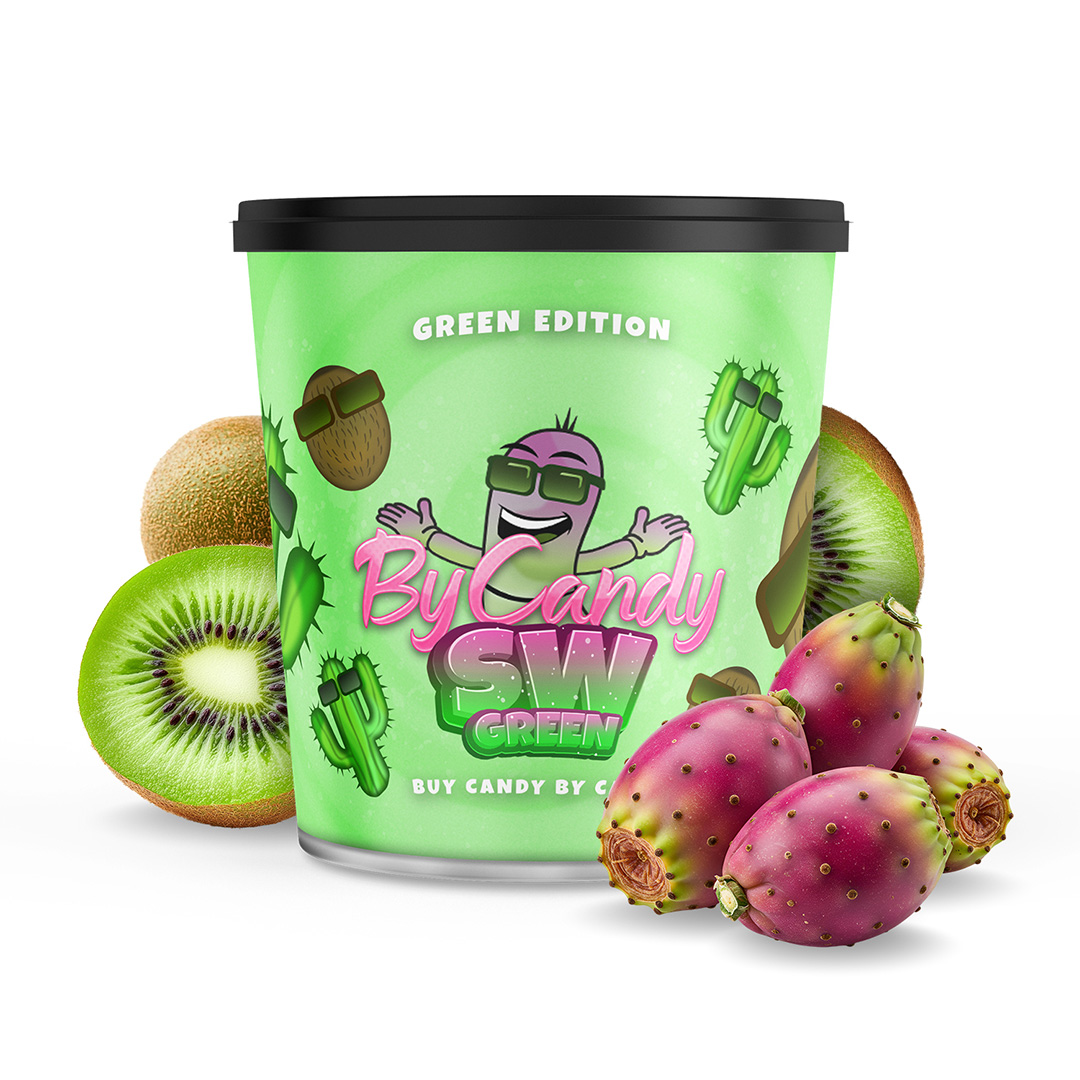 By Candy Virginia Shisha Tabak Sweet Wonder Green 200g