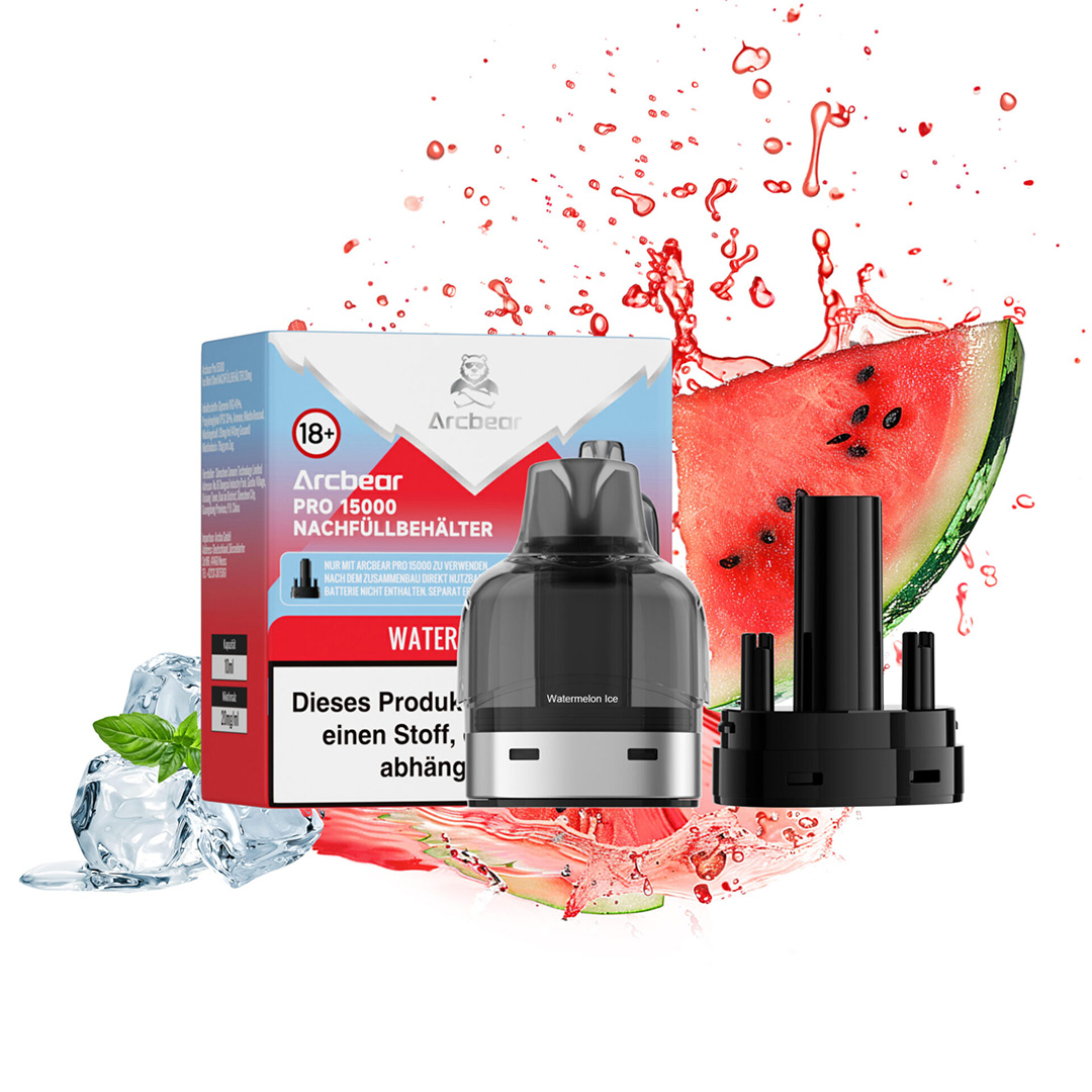 Arcbear - Pro 15000 Pod - Watermelon Ice 10ml