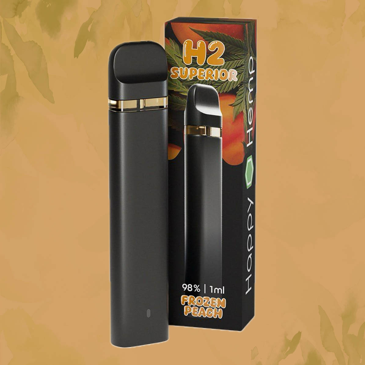 Happy Hemp H2 Ultra Vape Frozen Peach