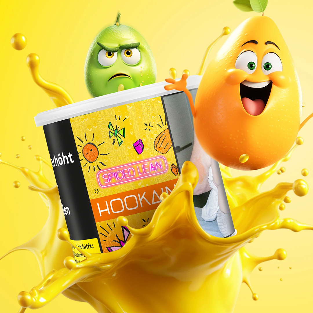 Hookain Shisha Tabak Spized Lean 200g Hookain Shisha Tabak Spized Lean 200g