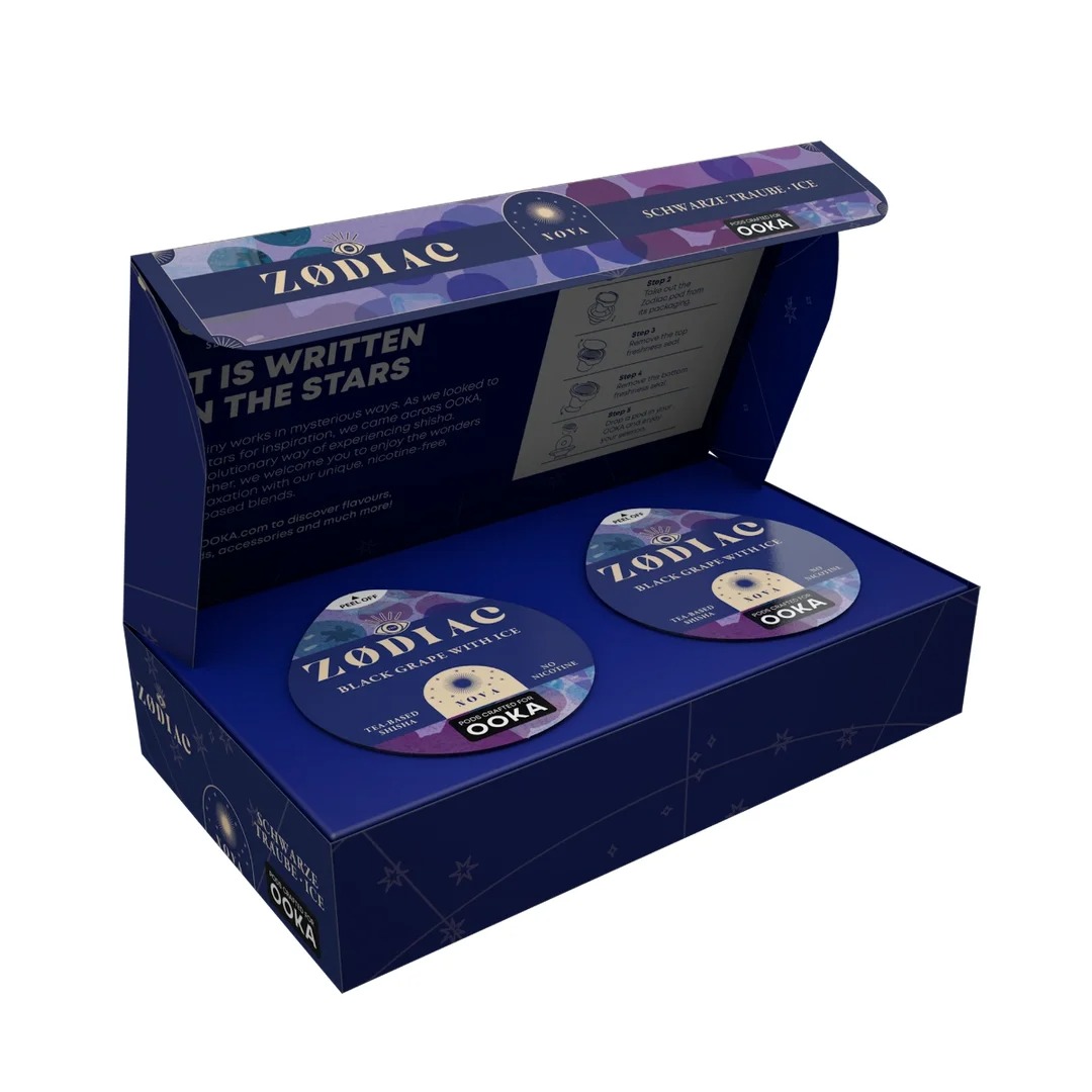 OOKA Pod Zodiac Tabakersatz Nova 2er Pack Box OOKA Pod Zodiac Tabakersatz Nova 2er Pack Box