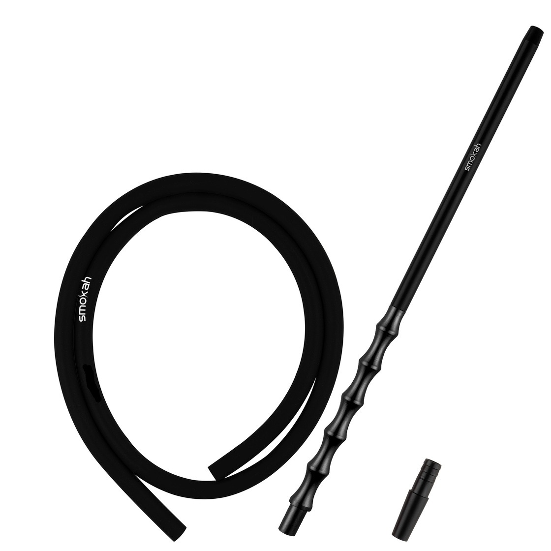 Smokah Futuro Alu Mundstück Schlauch Farbe Schwarz Smokah Futuro Alu Mundstück Schlauch Farbe Schwarz