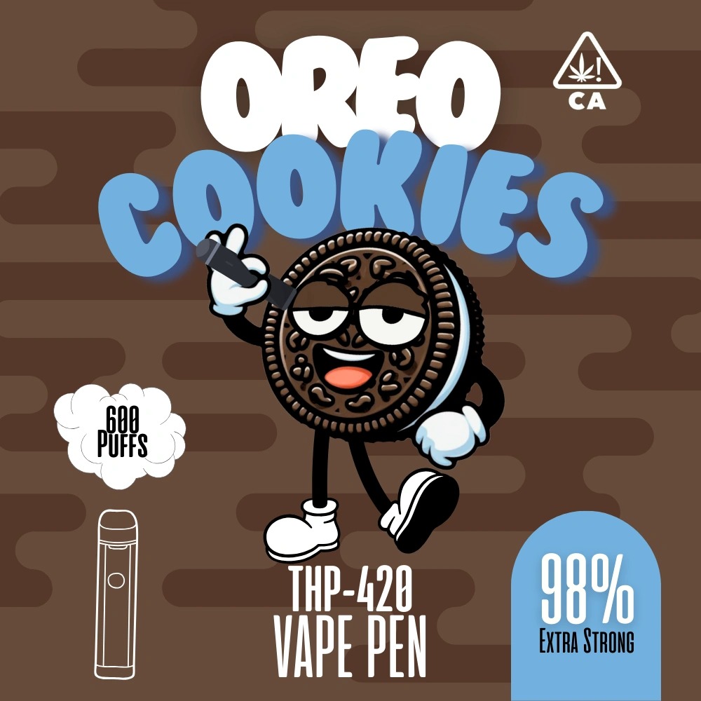 Highappy THP420 Vape Oreo Cookies 1ml Highappy THP420 Vape Oreo Cookies 1ml