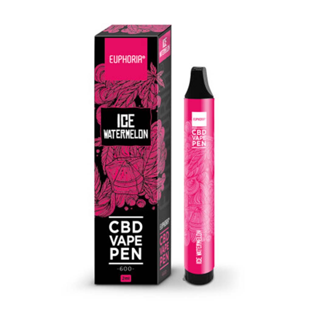 Euphoria CBD Vape Ice Watermelon Euphoria CBD Vape Ice Watermelon