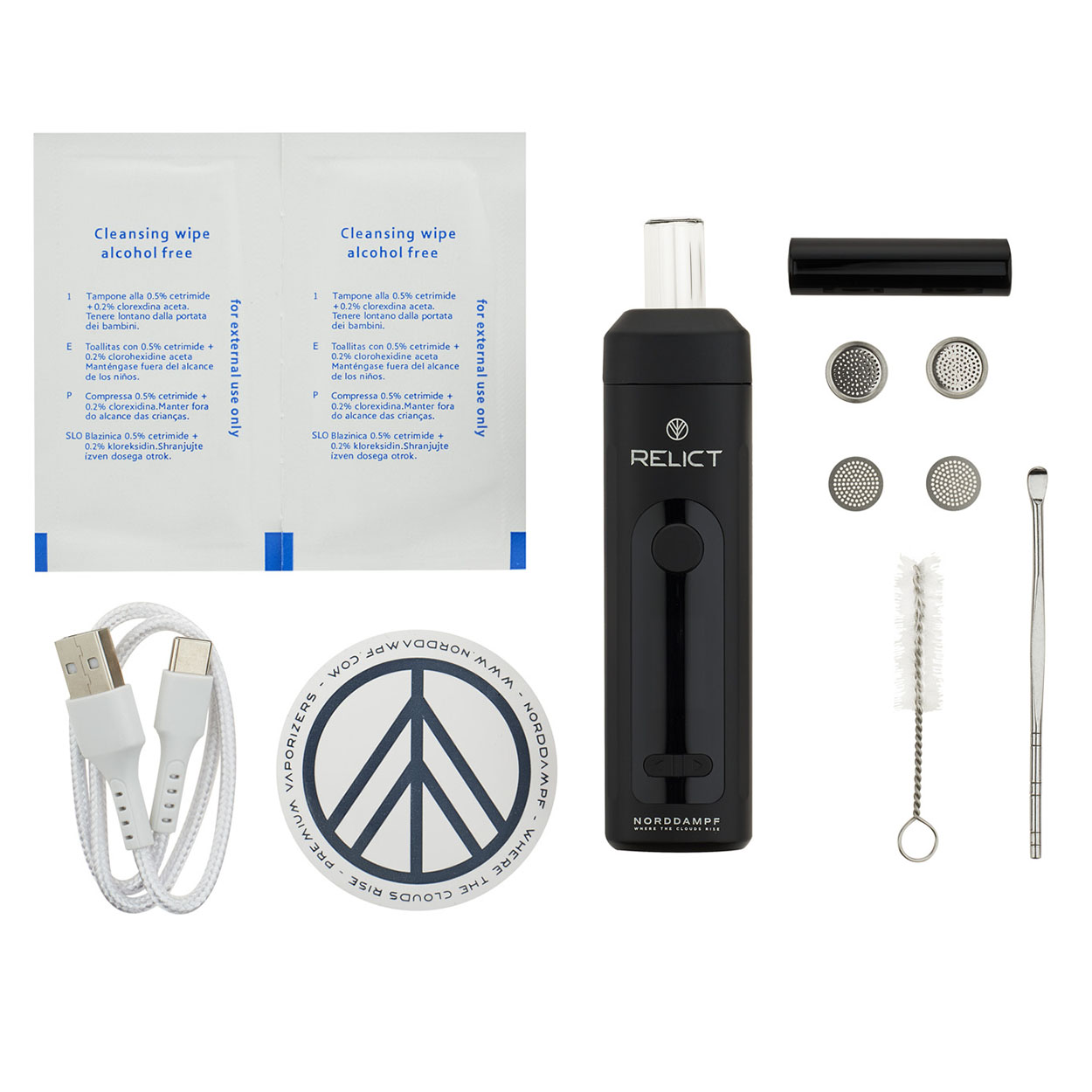 Norddampf Vaporizer - Relict Schwarz