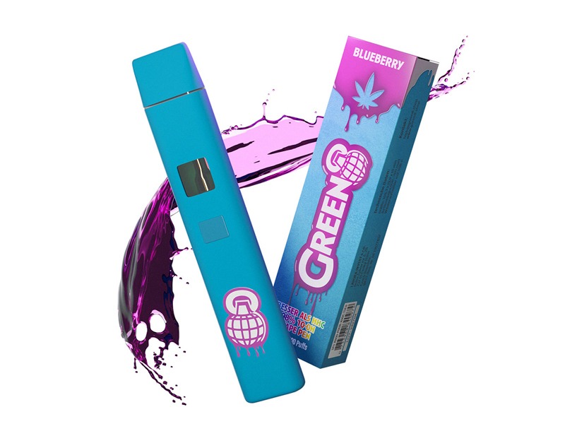 Green 8 10-OH Vape Blueberry