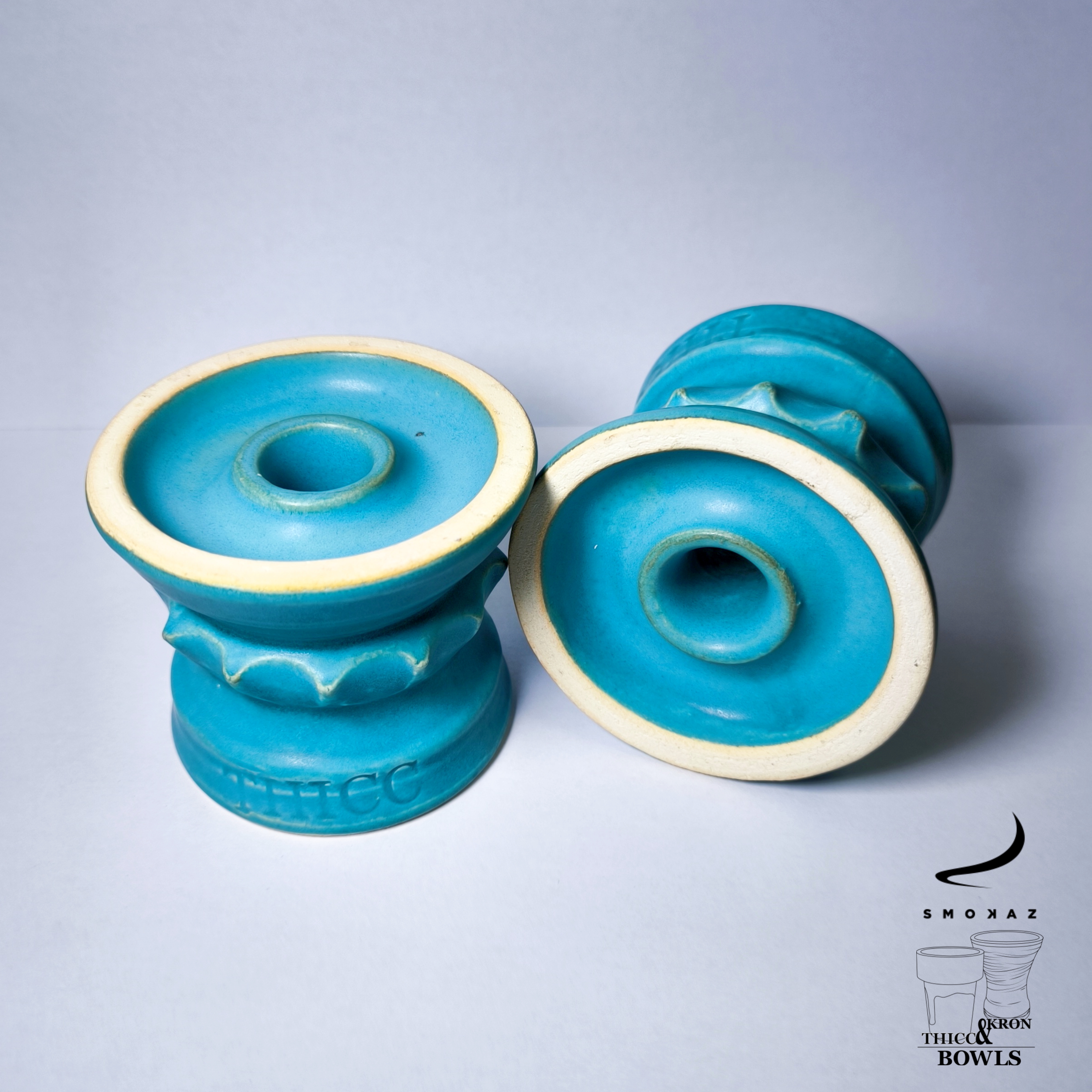 THICC Bowls Elegance Phunnel Turquise THICC Bowls Elegance Phunnel Turquise