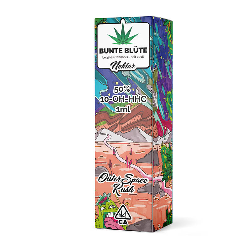 Bunte Blüte 10-OH-HHC Vape Outer Space Kush Bunte Blüte 10-OH-HHC Vape Outer Space Kush