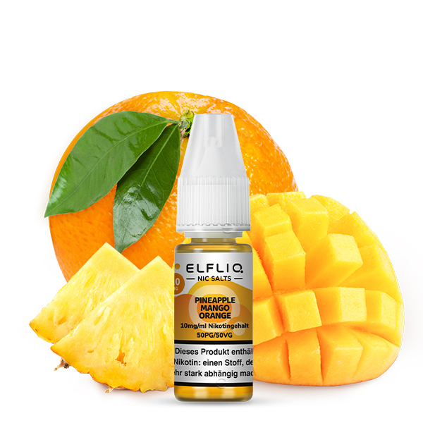 Elfbar Elfliq Pineapple Mango Orange 10mg 10ml Elfbar Elfliq Pineapple Mango Orange 10mg 10ml
