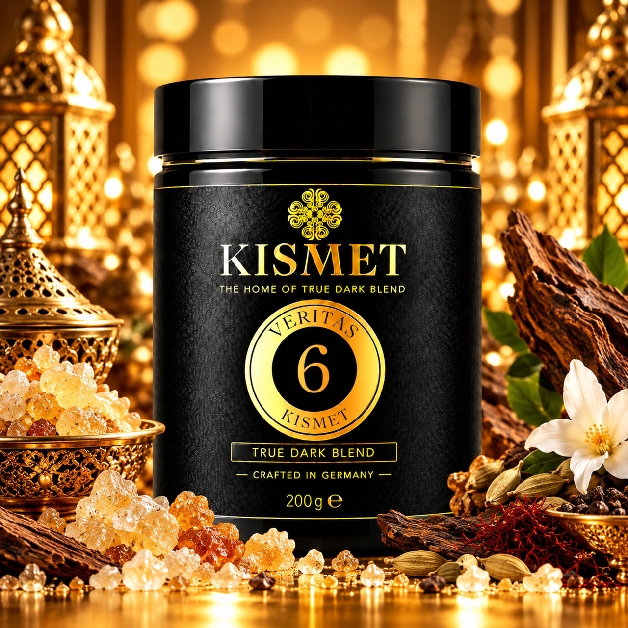 Kismet Darkblend Shisha Tabak Veritas #6 200g Kismet Darkblend Shisha Tabak Veritas #6 200g