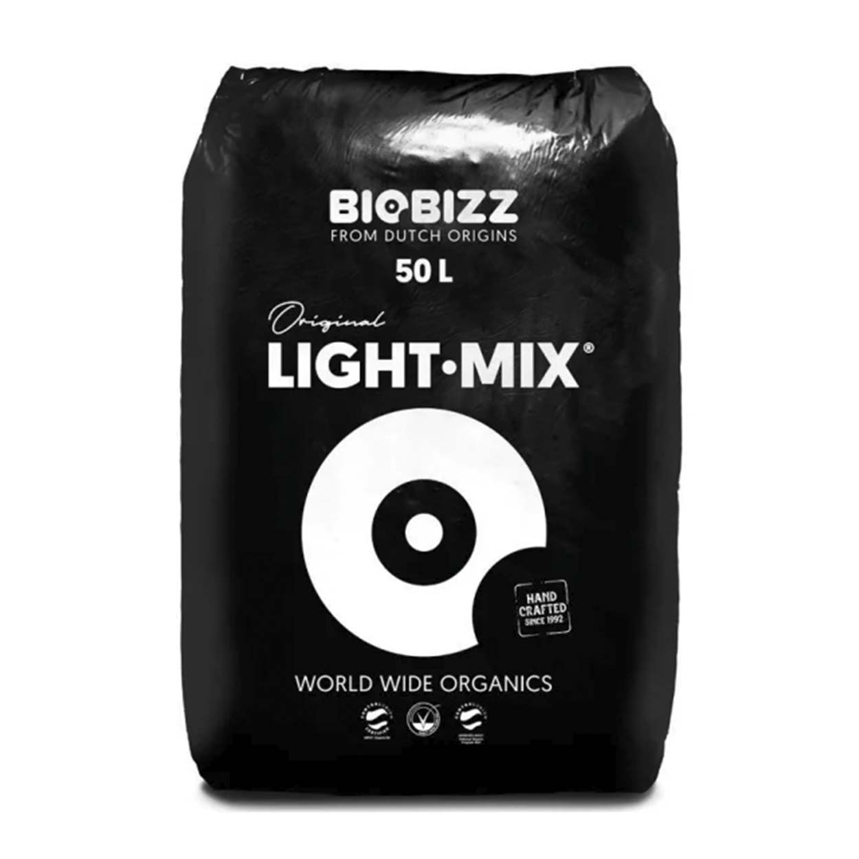 BioBizz Erde - Light Mix mit Perlite - 50l