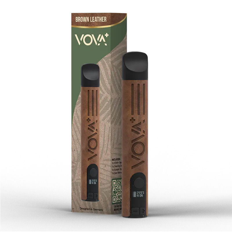 Vova Plus Volks Vaporizer Brown Leather